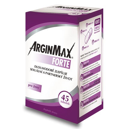 Simply You Pharmaceuticals Arginmax Forte pro ženy 45 tbl