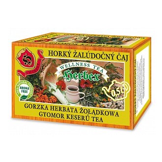 Herbex Žalúdočný horký čaj 20 x 3 g