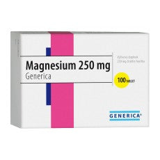 Generica Magnesium 250 mg 100 tabliet