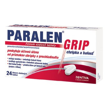 Paralen Grip chrípka a bolesť 24tbl