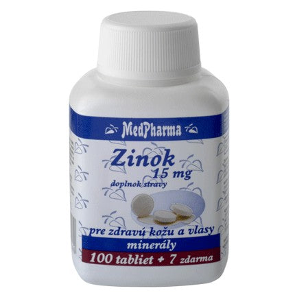 MedPharma Zinok 15 mg 107 tabliet