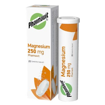 Magnesium Pharmavit 250mg šumivé tablety 20tbl