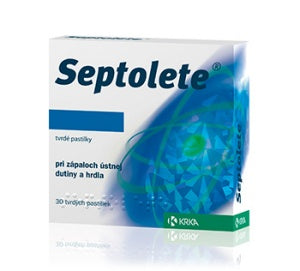 Septolete pastilky 30 ks