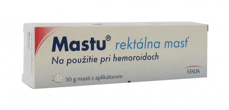 Mastu rektálna masť s aplikátorom 30 g