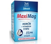 Zdrovit maximag horčík forte + vitamín B6 50cps