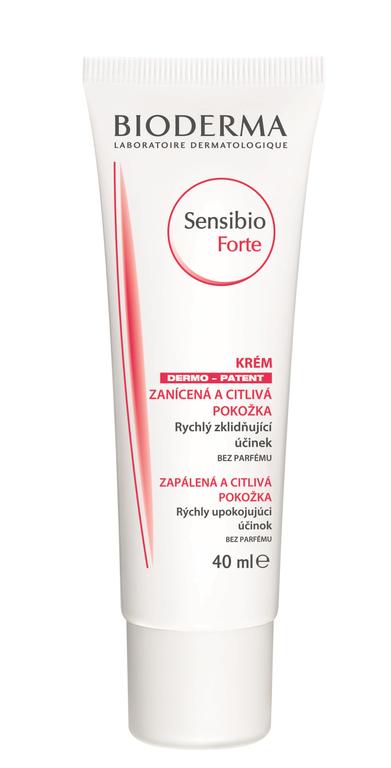 BIODERMA Sensibio Forte krém zapálená a citlivá pokožka, 40 ml