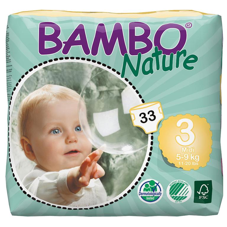 BAMBO - Plienkové nohavičky 3 Midi air plus (4-8kg) 28ks