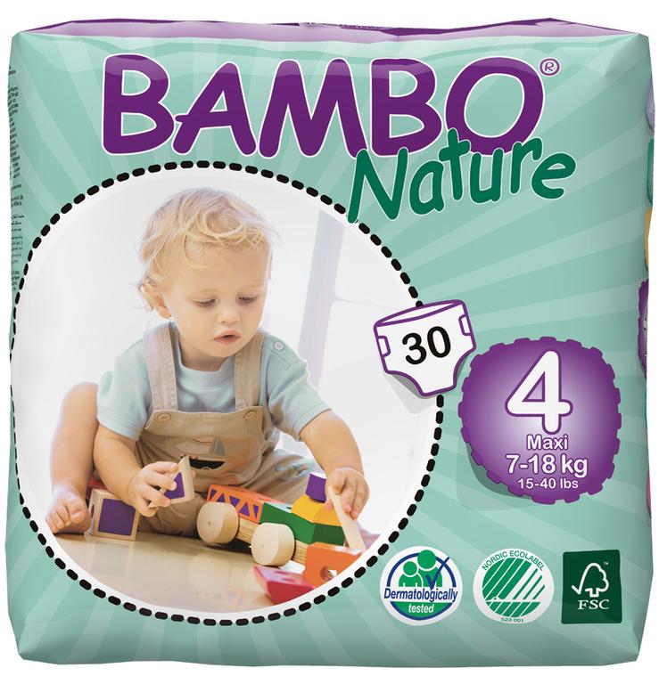 BAMBO - Plienkové nohavičky 4 Maxi air plus (7-14kg) 24ks