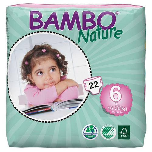 BAMBO - Plienkové nohavičky 6 XL air plus (16-30kg) 20ks