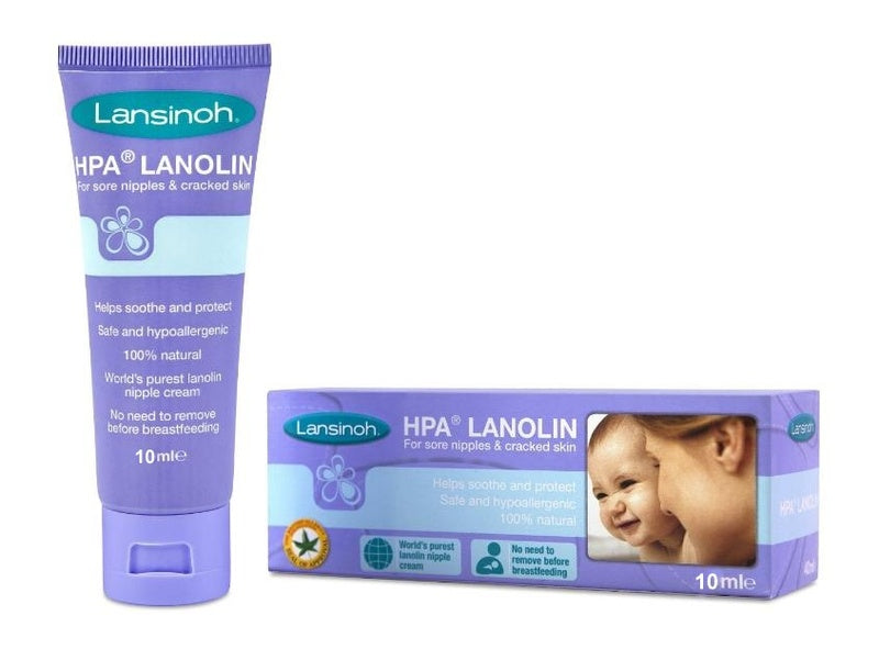 LANSINOH - HPA krém na popraskané bradavky s lanalínom 10ml