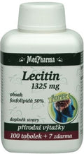 Lecitín 1325 mg 100+7tob zdarma
