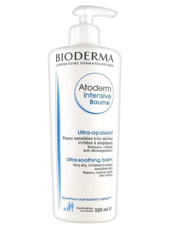 Bioderma Atoderm intenzívny upokojujúci balzam pre veľmi suchú citlivú a atopickú pokožku 500 ml