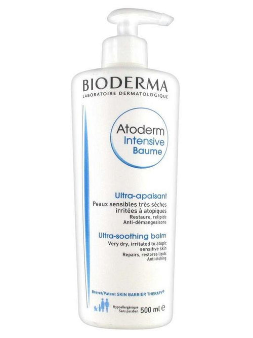 Bioderma Atoderm intenzívny upokojujúci balzam pre veľmi suchú citlivú a atopickú pokožku 500 ml