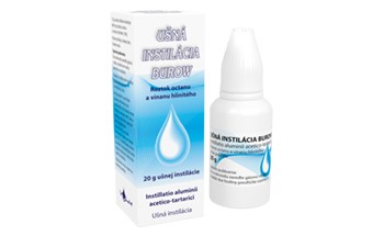 Burow ušná instilácia Vulm int.oto. 1x 20 g