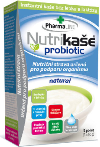 NUTRIKAŠA Probiotic natural 3 x 60g