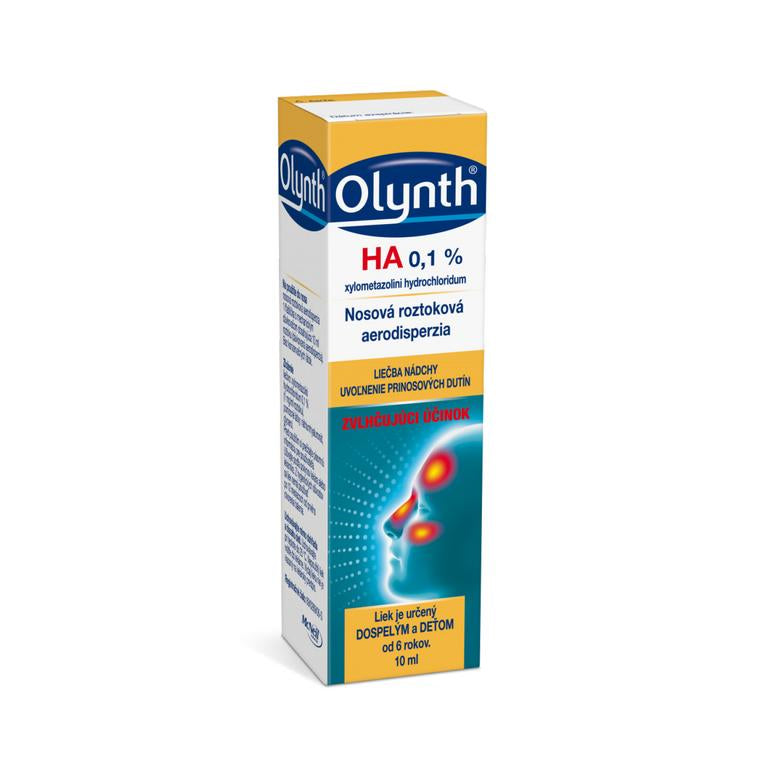 Olynth HA 0,1% nosová roztoková aerodisperzia 10 ml