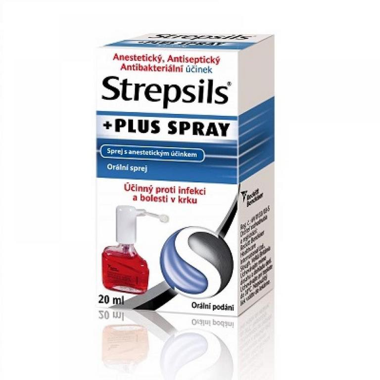 Strepsils Plus spray aer.ora.1 x 20 ml