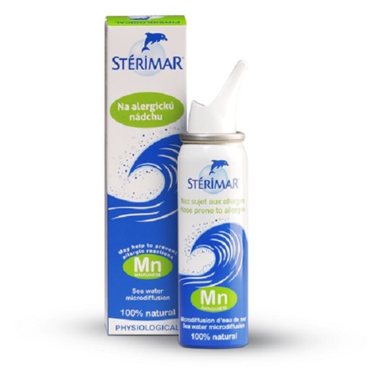 Stérimar Mn nosný mikrosprej s obsahom morskej vody a mangánu 50 ml