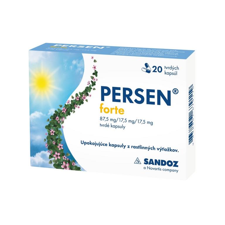 Persen forte cps.dur.20 2 x 10 x 87,5 mg/17,5 mg/17,5 mg