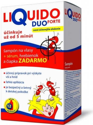 Simply You LiQuido Duo Forte šampón na vši 200 ml + sérum 125 ml darčeková sada