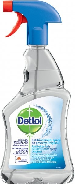 Dettol antibakteriálny sprej na povrchy Originál 1x500 ml