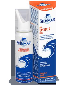 Sterimar na upchatý nos nosný mikrosprej s obsahom morskej vody hypertonický od 3 rokov 50 ml