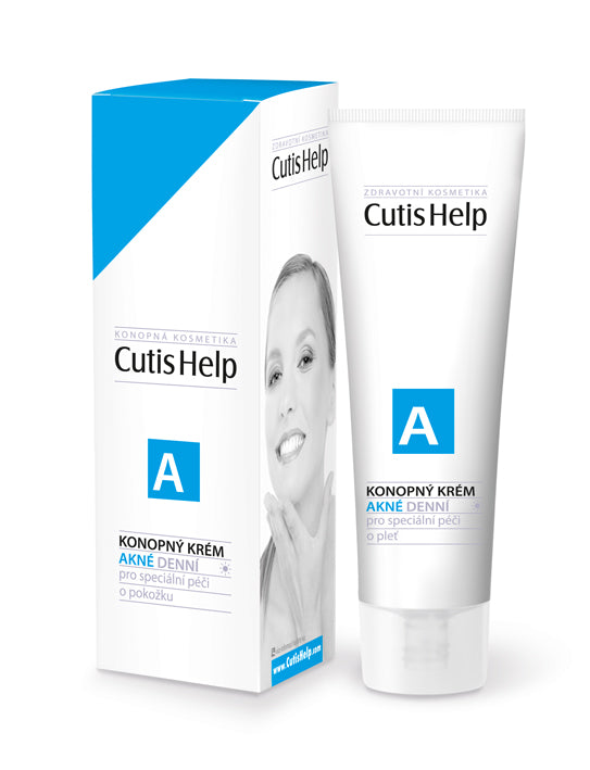 CutisHelp AKNÉ konopný krém denný, 30ml
