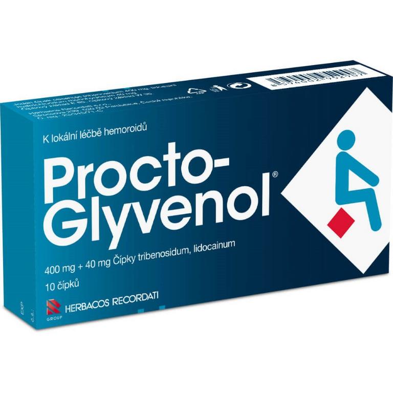 Procto-glyvenol 400mg 10ks