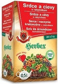HERBEX Srdce a cievy s rakytníkom bylinný čaj (wellness tea) 20x3 g (60 g)