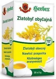 HERBEX Zlatobyľ obyčajná záparové vrecká 20 x 2 g