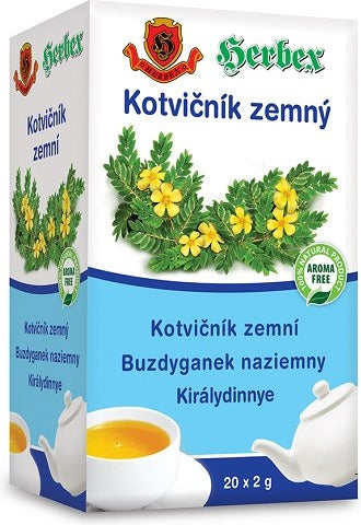 HERBEX Kotvičník zemný záparové vrecká 20 x 2 g