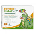 Dr. Theiss HerbalSept Kids HRDLO Lízanky 1x6 ks