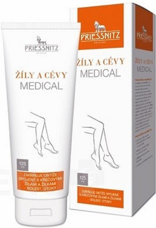 Priessnitz gél na žily a cievy 125 ml