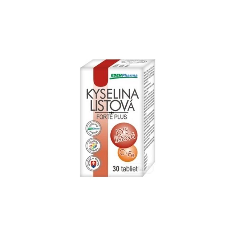 EDENPharma KYSELINA LISTOVÁ forte plus tbl 1x30 ks