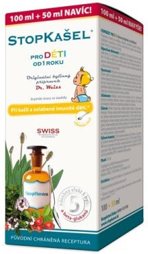 Dr. Weiss Stopkašeľ sirup 150 ml