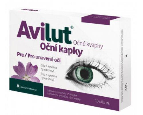 Recordati Avilut očné kvapky 10 x 0,5 ml