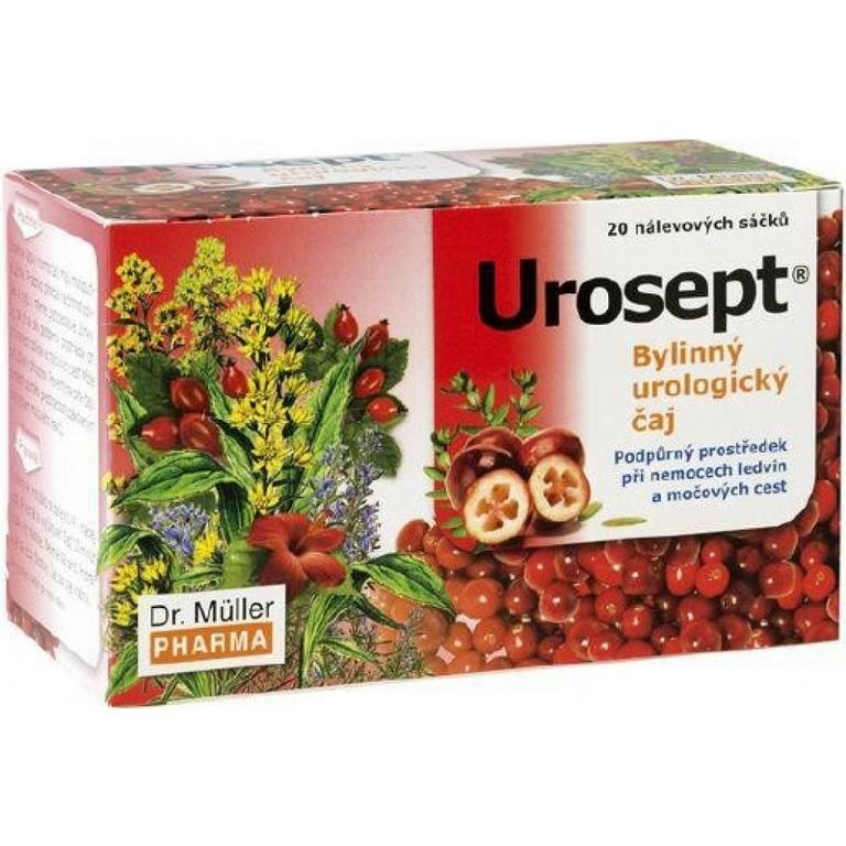 Dr. Müller UROSEPT bylinný čaj20x1 5 g