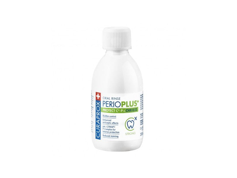 CURAPROX PERIO PLUS+ PROTECT CHX 0,12% ústna voda s chlórhexidínu a citroxom 1x200ml
