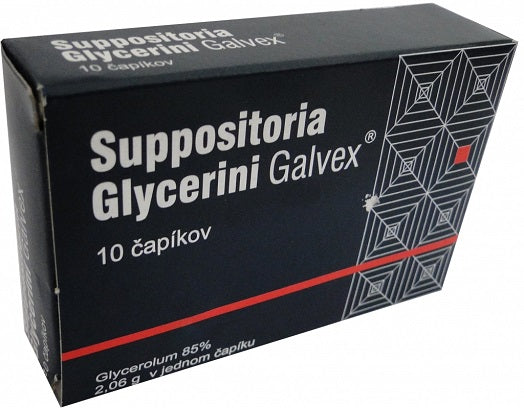 SUPPOSITORIA GLYCERINI GALVEX sup 10x2,06 g
