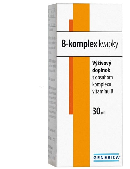GENERICA B-komplex kvapky 30 ml
