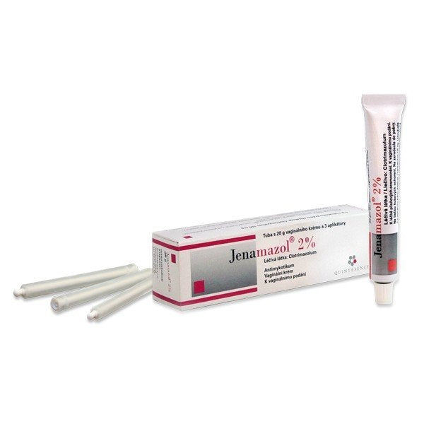 JENAMAZOL 2% crm vag 20 g