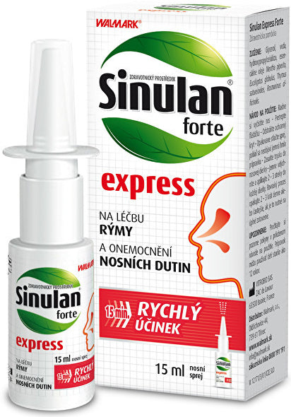 Walmark Sinulan forte express nosný sprej 15 ml