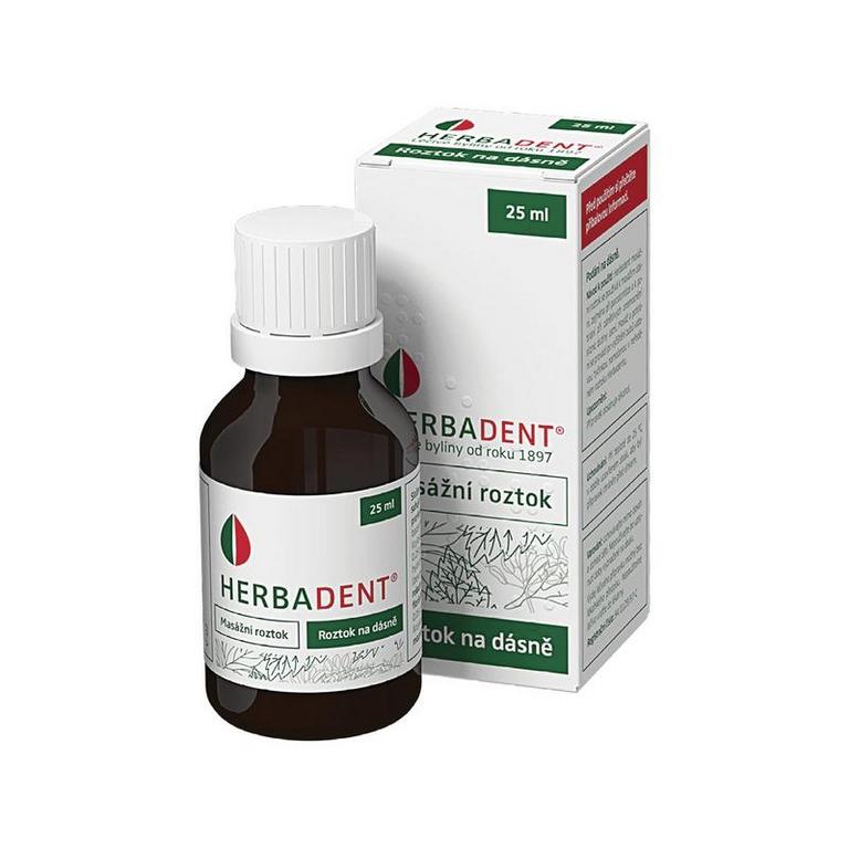 Herbadent masážny roztok 25ml