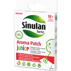 Sinulan forte Aroma Patch junior náplasť 5 ks