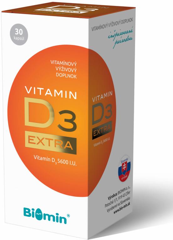 Biomin Vitamin D3 Extra 30 cps