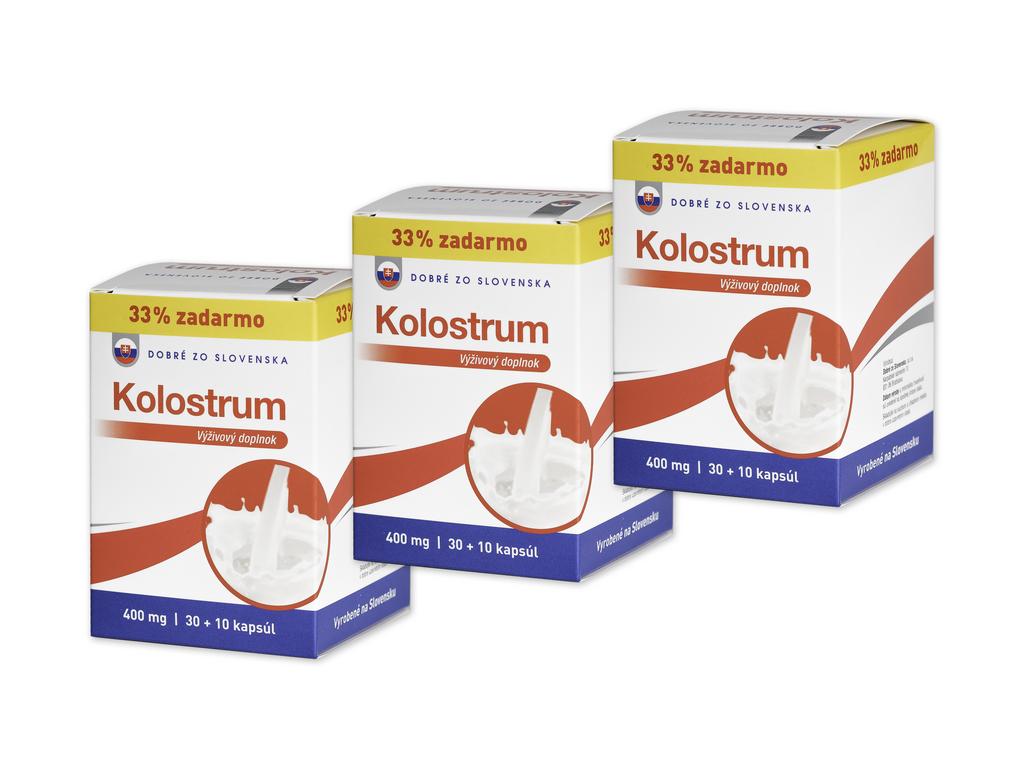 Dobré zo Slovenska Dobré z SK Kolostrum 3 x 40 kapsúl