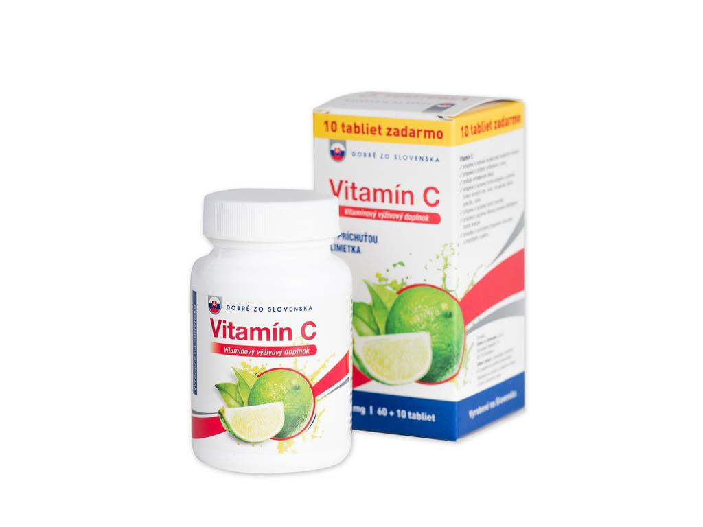 DZSK Vitamin C 200 mg Limetka 70 tabliet