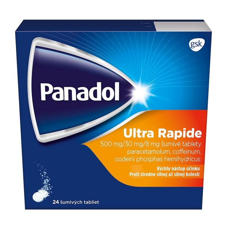 PANADOL ULTRA RAPIDE 24 šumivých tabliet