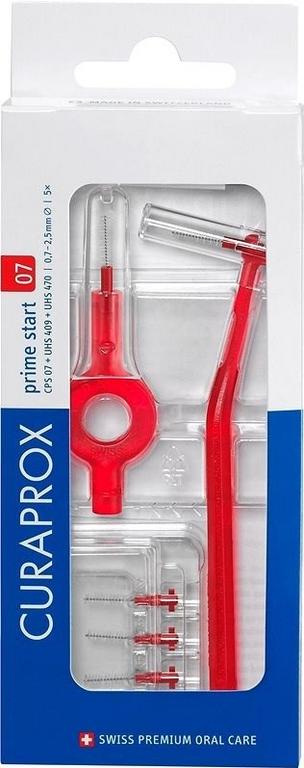 CURAPROX CPS 07 prime start s 5 ks CPS 07 + držiaky UHS 409 a UHS 470