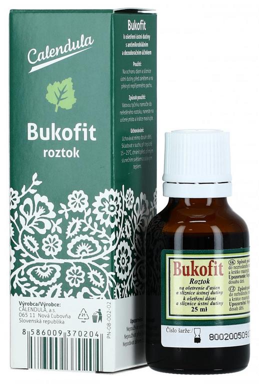 Calendula Bukofit roztok 1x25 ml